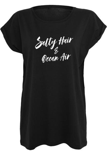 Tshirt Damen 'Salty Hair Ocean Air'